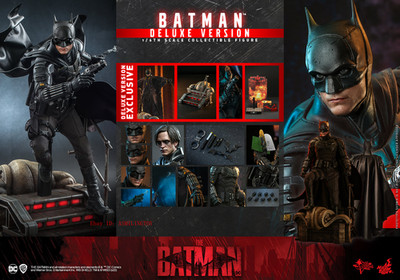 Hot Toys MMS639 1/6 The Batman - Batman Deluxe Version Action