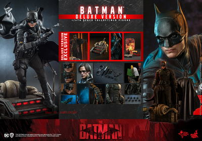 Hot Toys MMS639 1/6 The Batman - Batman Deluxe Version Action