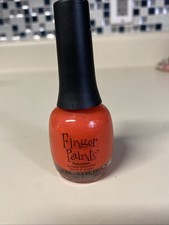 Finger Paints Nail Color Vintage Micheltangelo  Red Orange