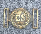 CIVIL WAR PERIOD CONFEDERATE C S TONGUE IN WREATH RICHMOND — photo 1