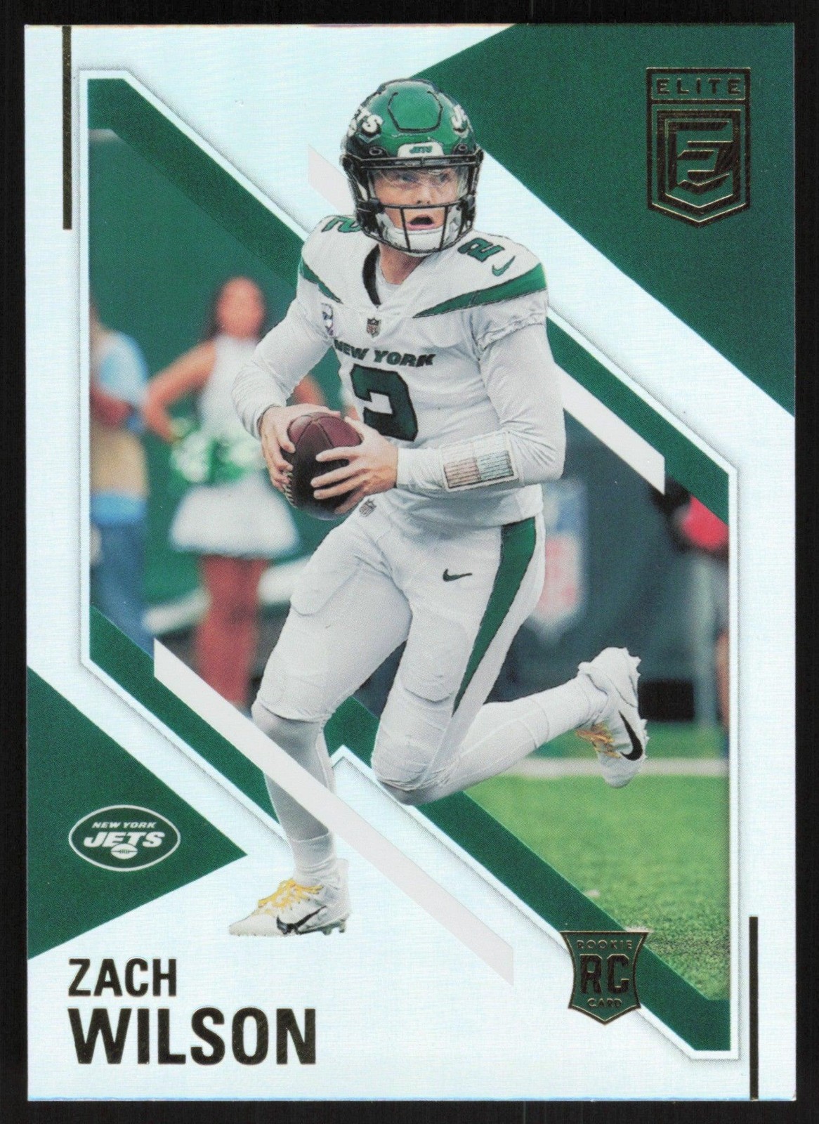 Zach Wilson 2021 Panini Chronicles Elite # 177 RC New York Jets
