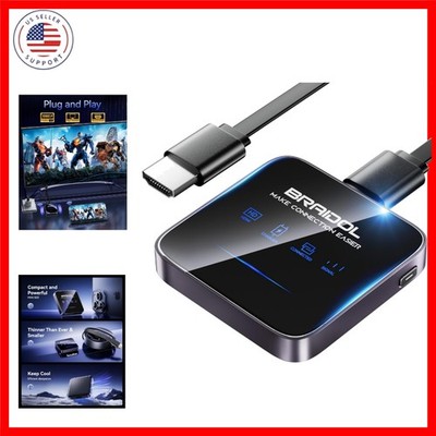 2026 Upgraded Wireless HDMI Display Dongle Adapter, Transmitter Streaming Med...