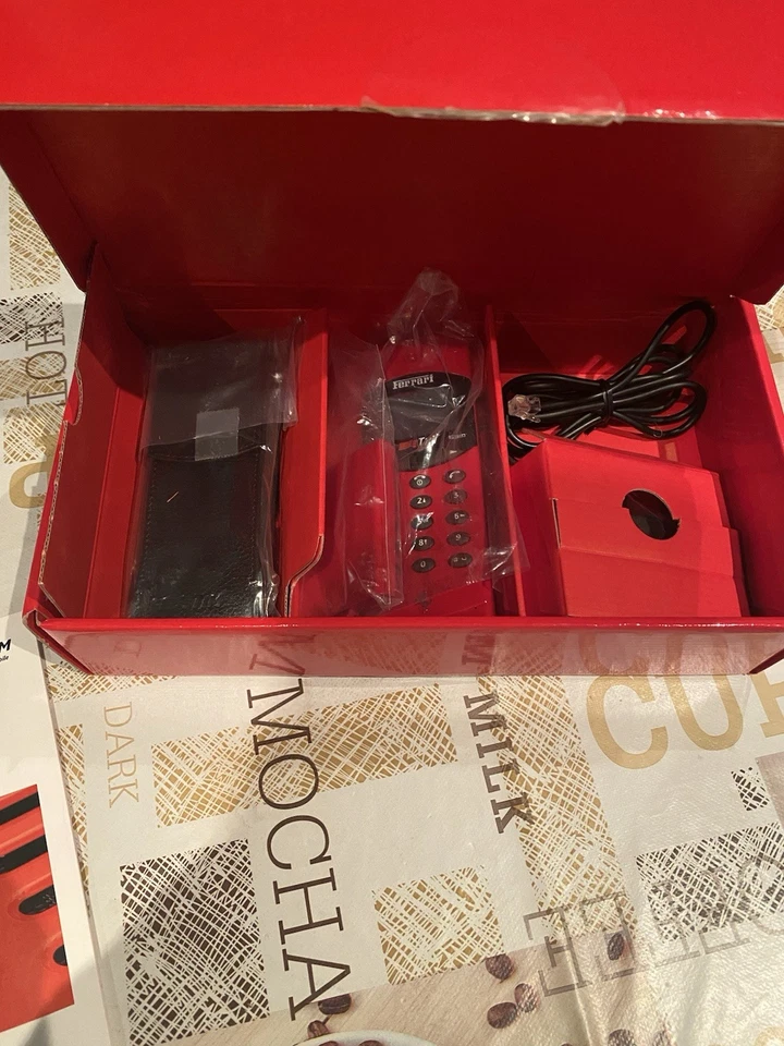 Telefono Cellulare TIM FERRARI GSM Rosso - Immagine 2 di 4