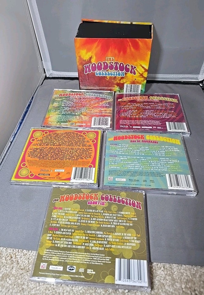 The Woodstock Collection: Time Life 12 CD Box Set - Missing 5 CDs has ...