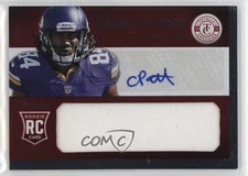 2013 Totally Certified Red Signatures Cordarrelle Patterson Rookie Auto RC 1l2