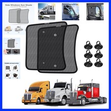 2PCS 20'' 16.9'' Side Window Shades for Semi Truck/Heavy Duty Truck - Kenwort...