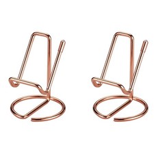 2X Business Card Holder for Desk, Metal Business Card Display Holder Stand,1158