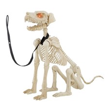 5 Ft Animated Dog Skeleton Halloween Decoration 2026