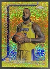 2025-26 Topps Chrome LeBron James Variation Gold Speckle Refractor SSP #/50