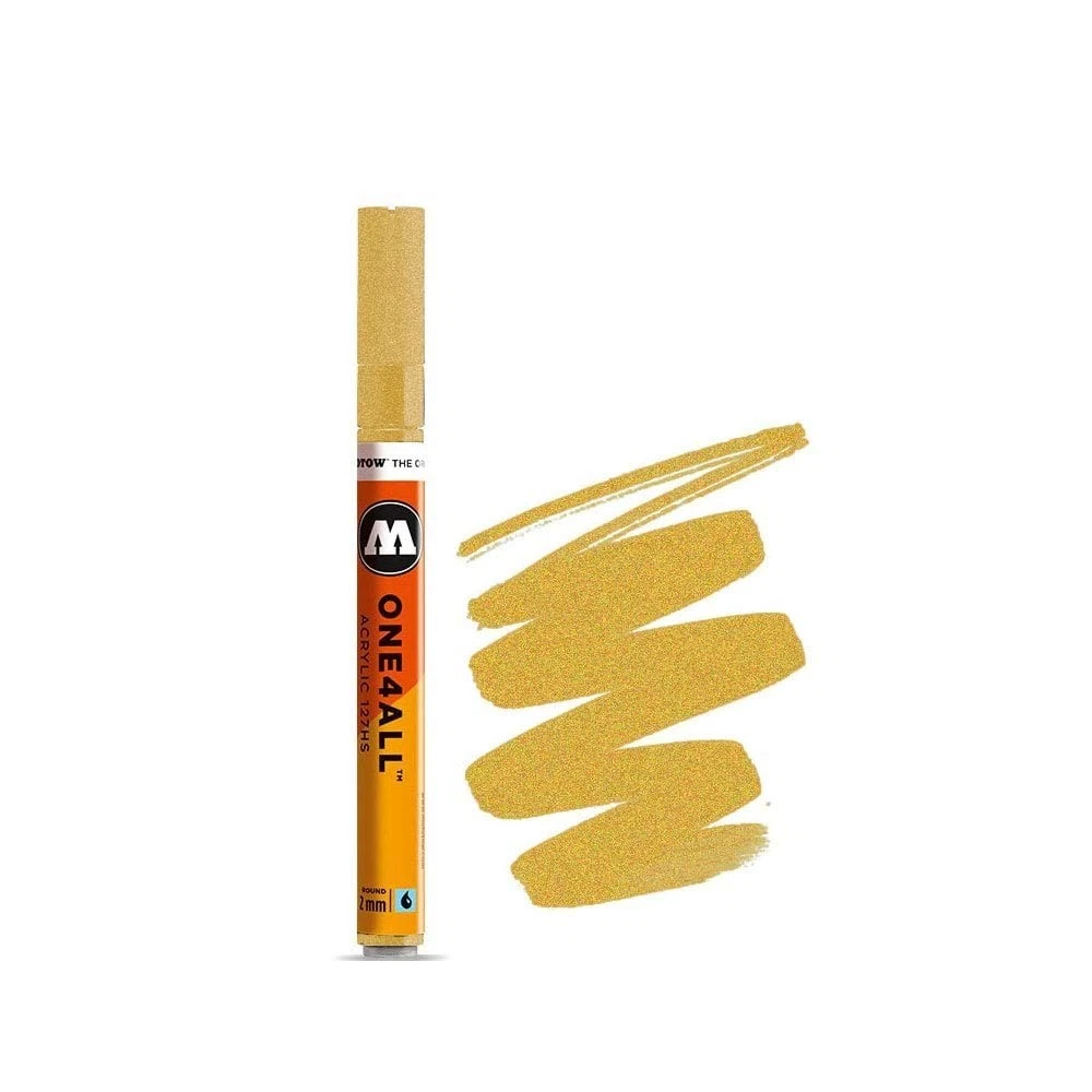 Molotow One4All 4mm Marker Basic Set – 6-delige Acrylmarker set