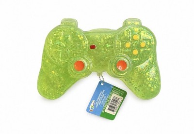 Toymendous Squishy Game Controller Neon Green Glitter Sensory Toy NWT