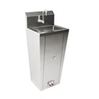 10 in. x 14 in. Hands-Free Hand Sink With Pedestal Base