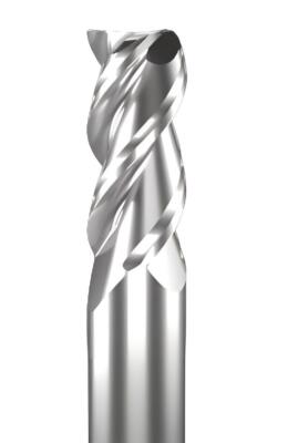 VHM HPC-Fräser 3-16mm Z3 extrem polierter und scharfer Schaftfräser 45/46° ALU-S
