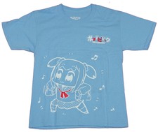 Pop Team Epic Mens  T-Shirt- Outlined Giant C...