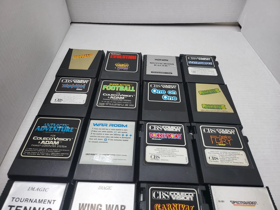 16 Juegos Wing War/Smurf/Zaxxon/Gyruss/ Donkey kong/ Frogger para Colecovision 13i Foto 2 de 4
