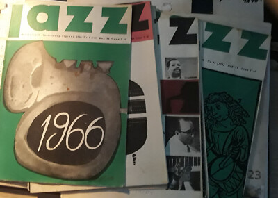 JAZZ- czasopismo 1966 rocznik kompletny   UNIKAT !!!! Polish Jazz