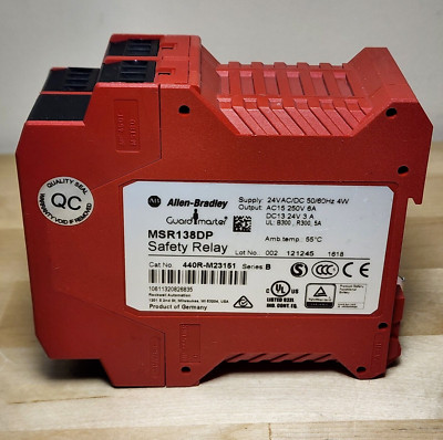 Allen-Bradley 440R-M23151 Safety Relay MSR138DP 24VAC/DC