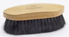 Equi-Essentials Wood Back Horse Hair Dandy Brush - Small 6"