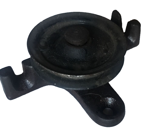 Vintage Cast Iron Window Sash Pulley 2" Diameter - Casting 4" Long - Picture 11 of 11