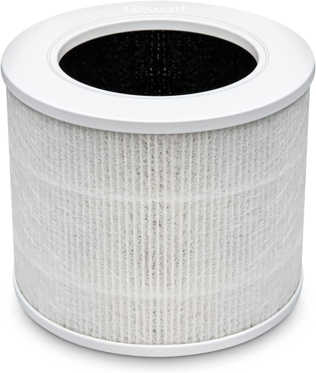 Filtri Di Ricambio Per Purificatore LEVOIT Core Mini - 2 Pezzi HEPA H13 3 In 1 - Con Carbone Attivo - Foto 3