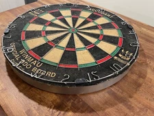 Vintage Winmau Accudart Official British Dart Organization (BDO) Board