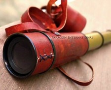 16" Brass Kelvin & Hughes London Pirate Nautical Collectible Spyglass Telescope 