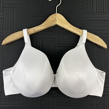 Cacique Lane Bryant Womens Size 44C White Lightly Lined Full Coverage Bra