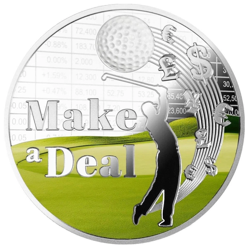 2024 Niue 1 oz Proof Silver Make a Deal with 3D insert NGC PF70 1st Release UC - Image 3 of 4