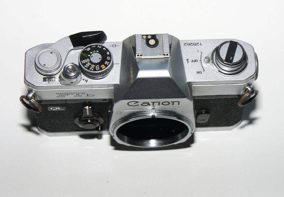 Vintage Canon FTb QL 35 mm SLR film CAMERA Made in Japan | eBay