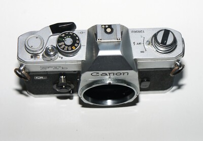 Vintage Canon FTb QL 35 mm SLR film CAMERA Made in Japan | eBay