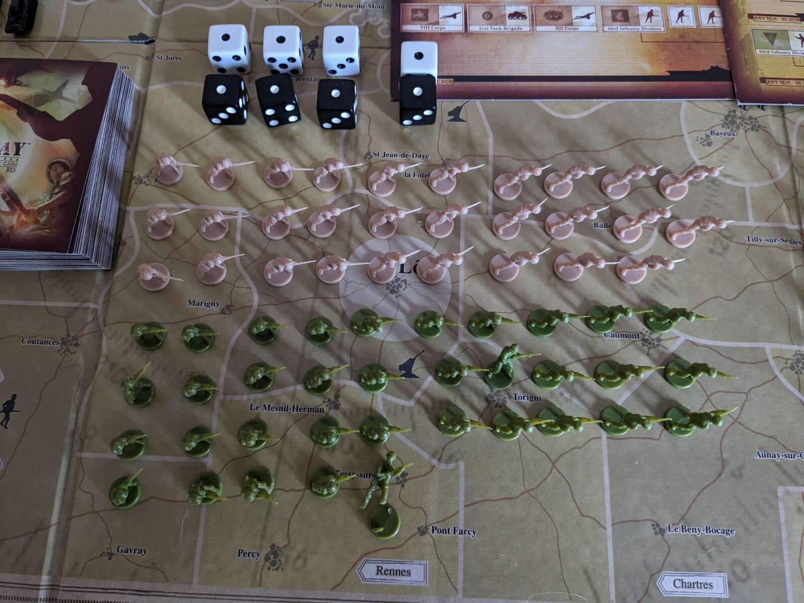 Axis & Allies DDay 1944 Avalon Hill WW2 Strategy Board Game 100 complete eBay