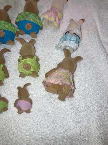 Lil Woodzeez Bunny mom dad grandparents rabbit hoppingood cottontail Figures-11 - Picture 15 of 16