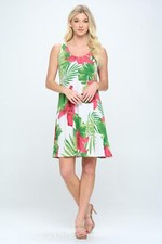 JOSTAR Slinky Travel Knit Knee Length Sleeveless TANK DRESS Size Extra Large