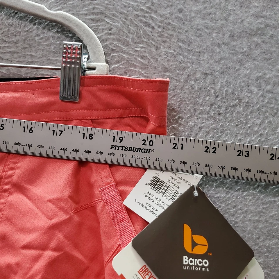 Barco Women Scrub Bottom XL Pink Passion Greys Anatomy Arc Lux 31" Inseam NWT - Image 2 of 4