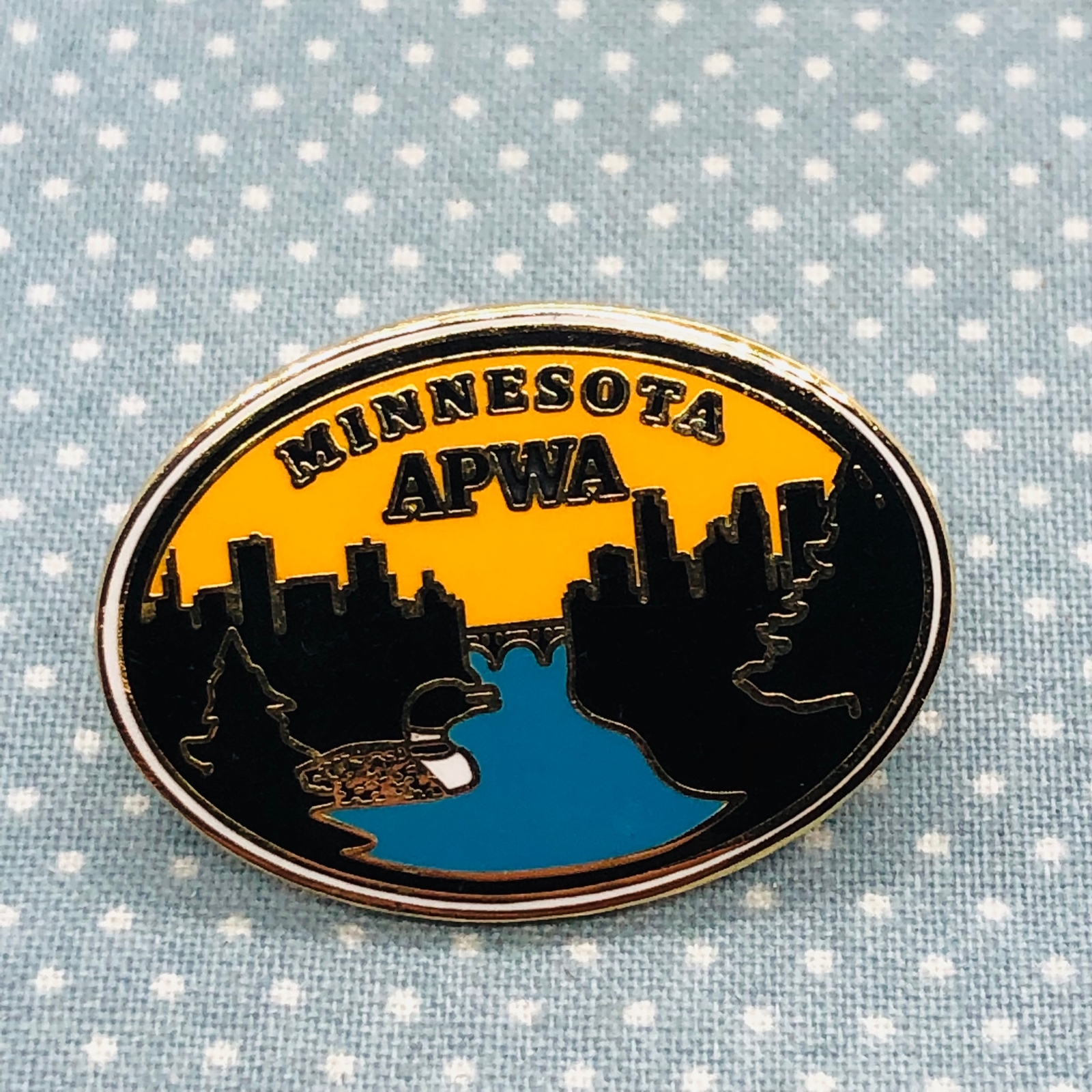 Minnesota APWA American Public Works Association Lapel Pin | eBay