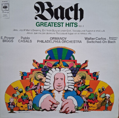 J. S. Bach - Greatest Hits (Vol. I) - CBS Harmony Vinyl LP - NEU