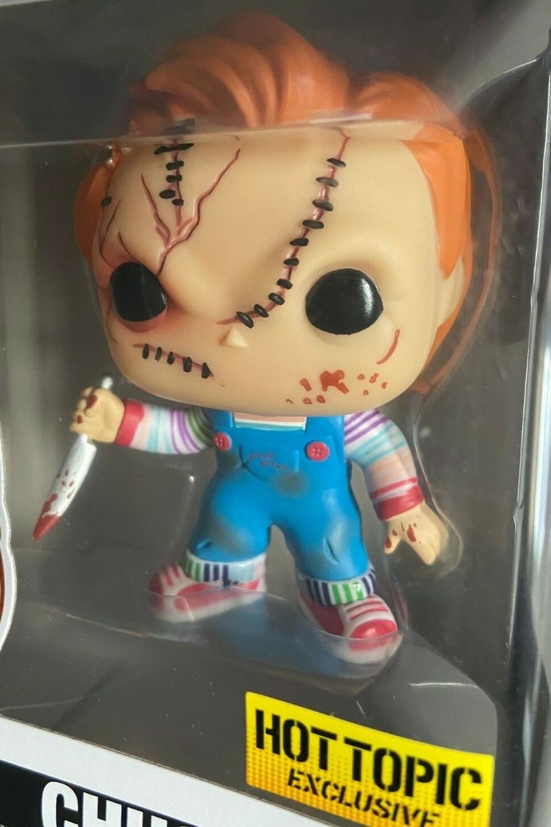 Funko Pop Hot Topic Exclusive Bride of Chucky BLOODY CHUCKY Horror