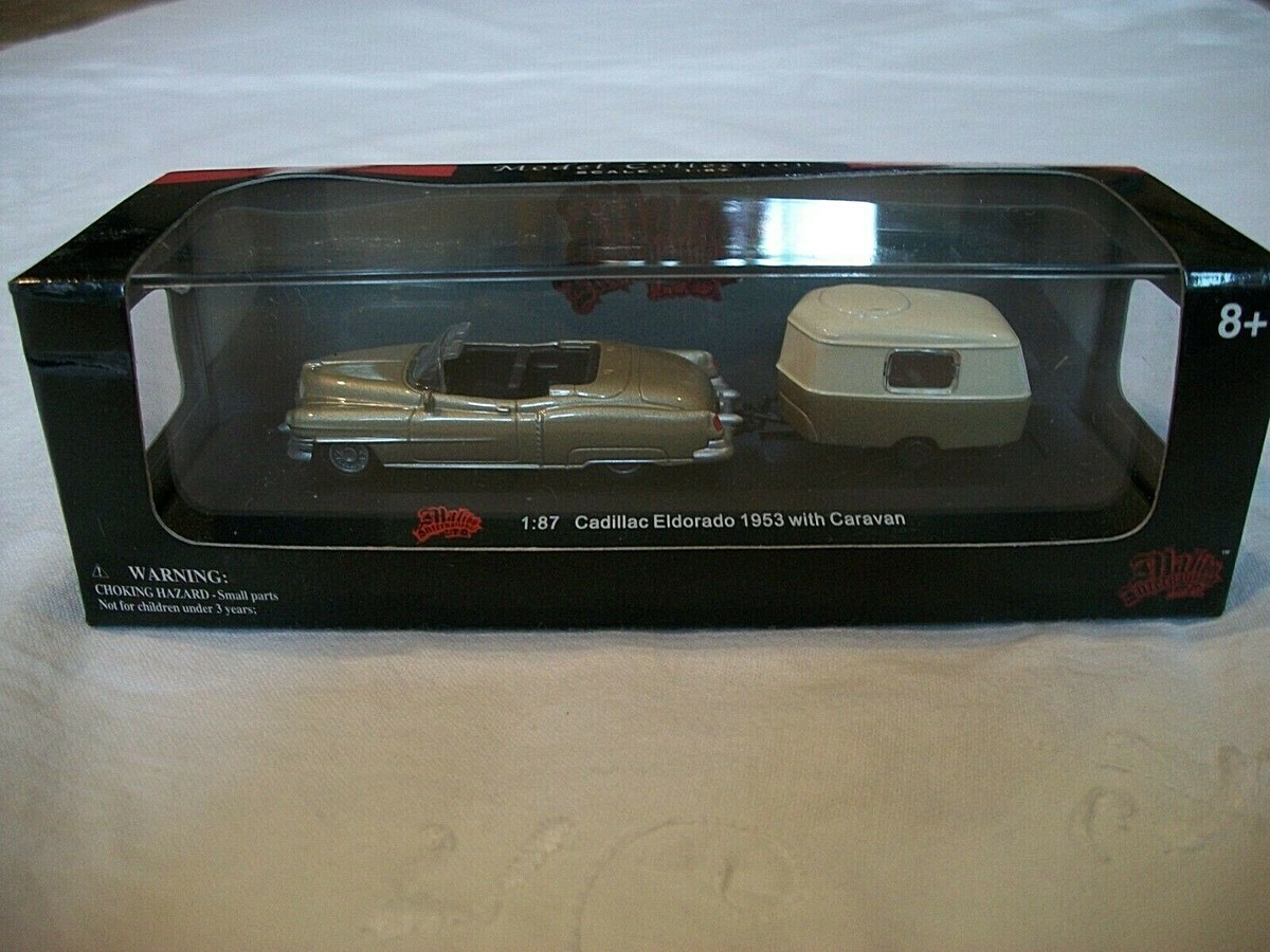 ミニカー 1953 Cadillac Eldorado Malibu International CADILLAC ELDORADO 1953 with CARAVAN Die-Cast