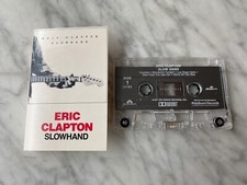 Eric Clapton Slowhand CASSETTE Tape 1977 Polydor 823 276-4 CREAM, Cocaine OOP 