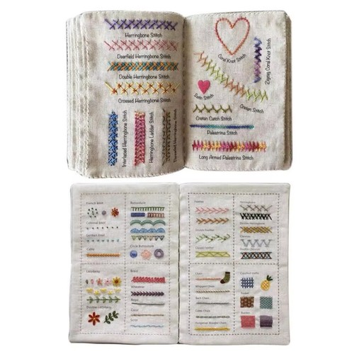 DIY Stitch Book Embroidery Sewing Book Essentials for Embroiderers Beginners AU - Picture 2 of 18