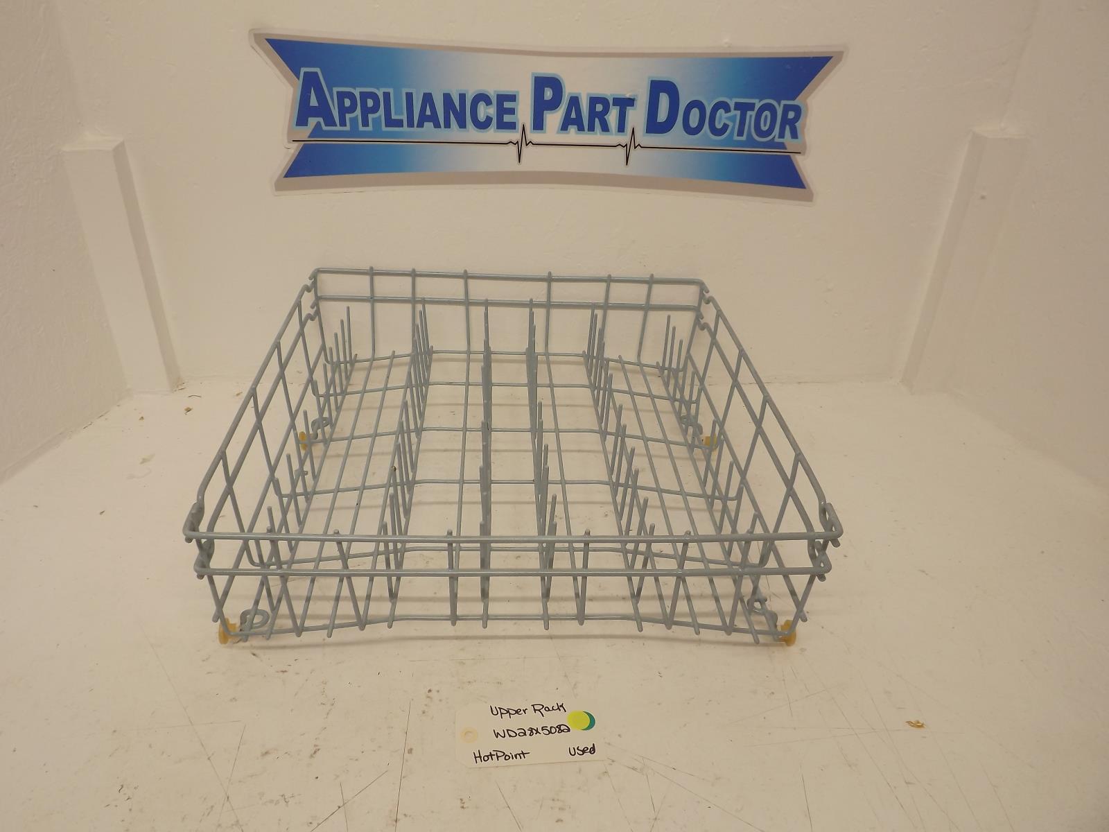 HotPoint Dishwasher WD28X5082 Upper Rack Used eBay
