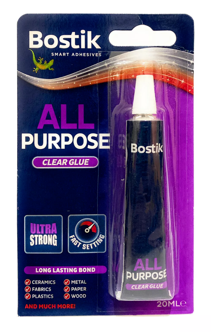 Bostik Adhesive All Purpose For Plastic Fabric Leather & Instant Super Glue eBay