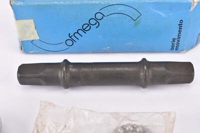 Boîtier De Pédalier NOS Ofmega Mundial #7150 – 123 Mm – Filetage Anglais – Vintage Années 80