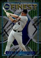 1996 Topps Finest #257 Bobby Higginson Detroit Tigers