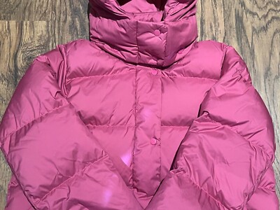 NEW Women Lululemon Wunder Puff Jacket Pink Lychee Size