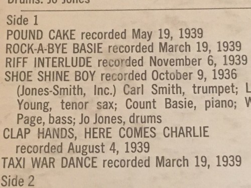 LESTER YOUNG - Memorial Album, Vol.1 ~ EPIC 3576 {dg} mit Morton, Page, Jones SCHÖN - Bild 4 von 7