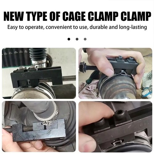 CV Joint Axle Boot Clamp Tool - 20mm Jaw Removal/Installation Pliers For Drive Shaft (OE 09521-24010) - View #13