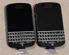 Lot of 2 BlackBerry Q10 - Black - No Battery - At&T Wi-Fi Touch Smartphone