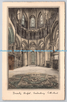 R745534 Canterbury Cathedral Trinity Chapel Raphael Tuck and Sons handkoloriert