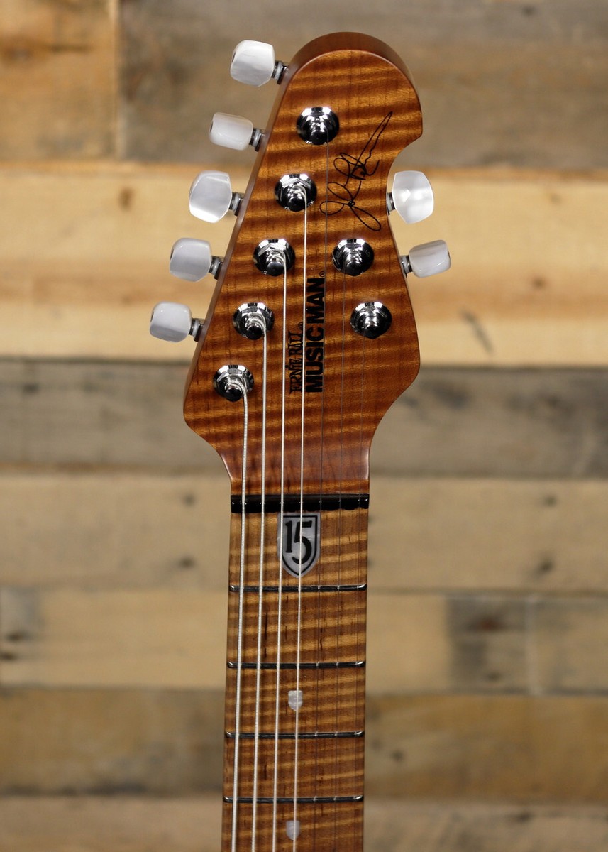 MUSIC MAN エレキギター Music Man JP15 7-String Electric Guitar Tiger Eye w/ Case | eBay